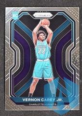 2020-21 Panini Prizm #269 Vernon Carey Jr. Charlotte Hornets